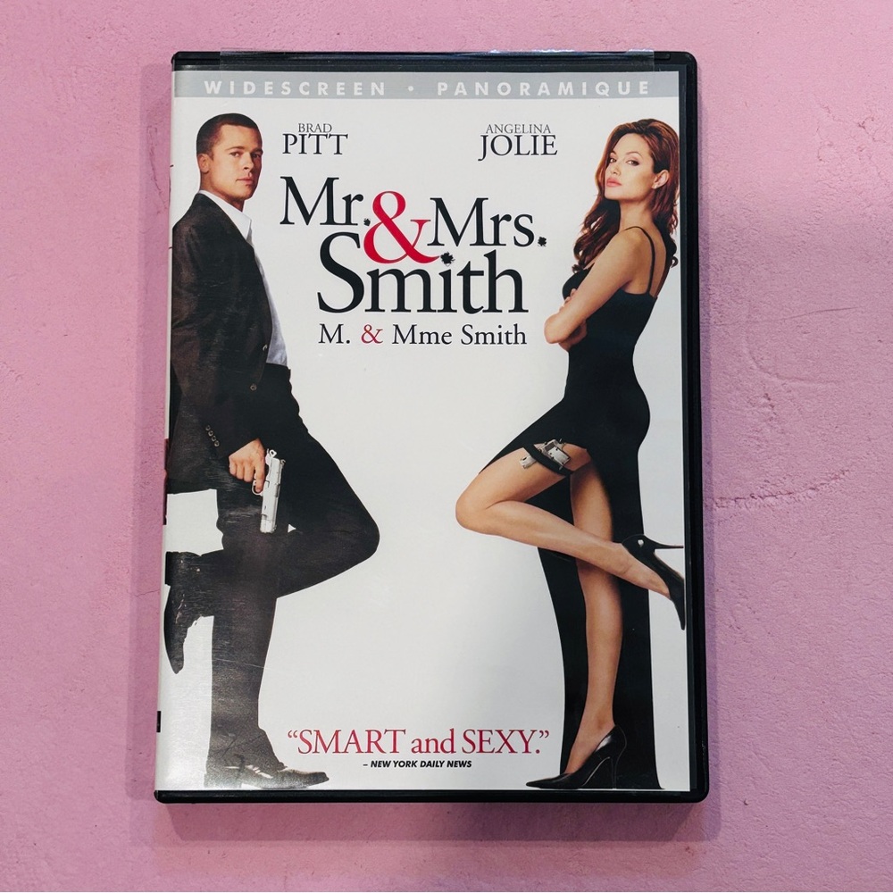 MR. & MRS. SMITH (2005) DVD | Action Comedy | Brad Pitt‎ & Angelina Joli